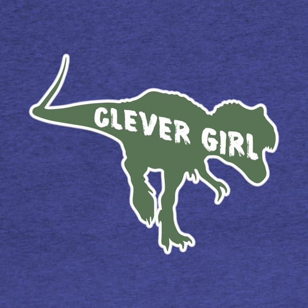 Velociraptor Clever Girl Raptor Jurassic Dinosaur by Grassroots Green